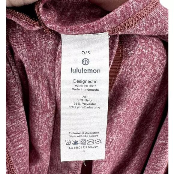 Lululemon Vinyasa Scarf Rulu Heathered Wrap Shawl Infinity One Size Adjustable - Picture 3 of 4
